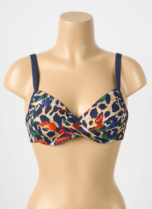 Sutien de costum de baie albastru LIVIA femeie