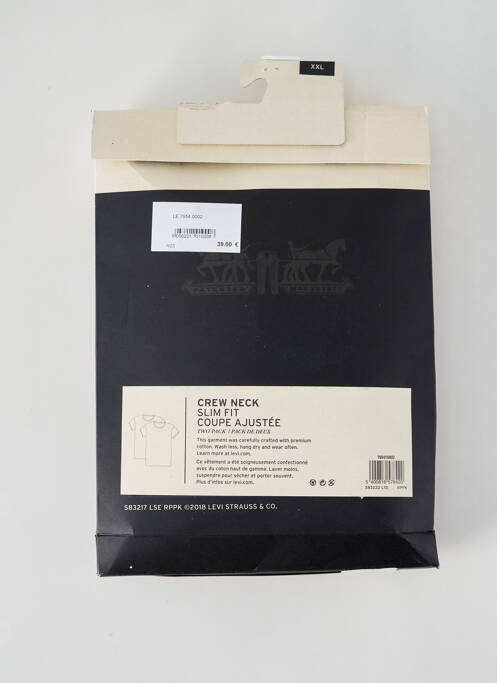 Tricou albastru LEVIS bărbat