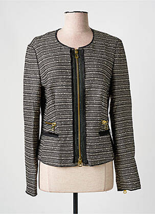 Jachete casual guler rotund negru BETTY BARCLAY femeie