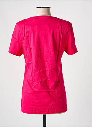 Tricou imprimeu fantezie mâneci scurte roz REEBOK femeie