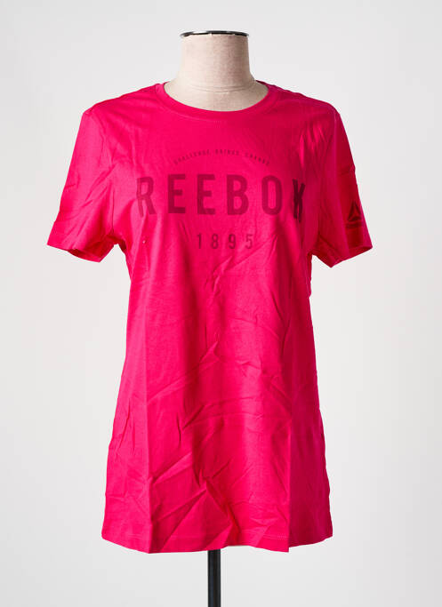 Tricou roz REEBOK femeie