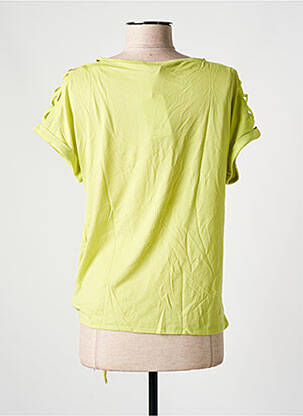 Tricou elasticitate mâneci scurte verde SALSA femeie
