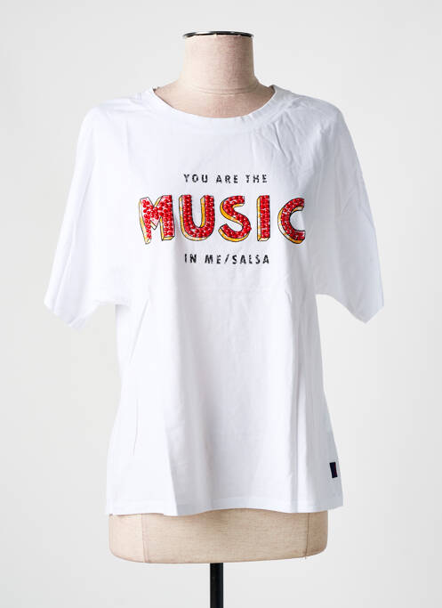 Tricou alb SALSA femeie