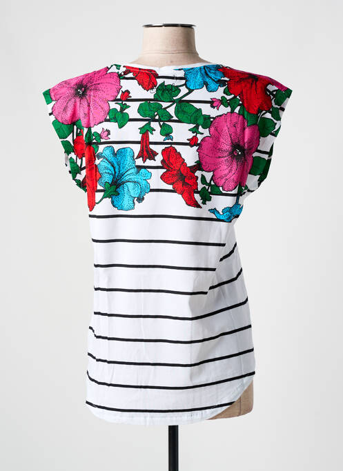Tricou alb DESIGUAL femeie