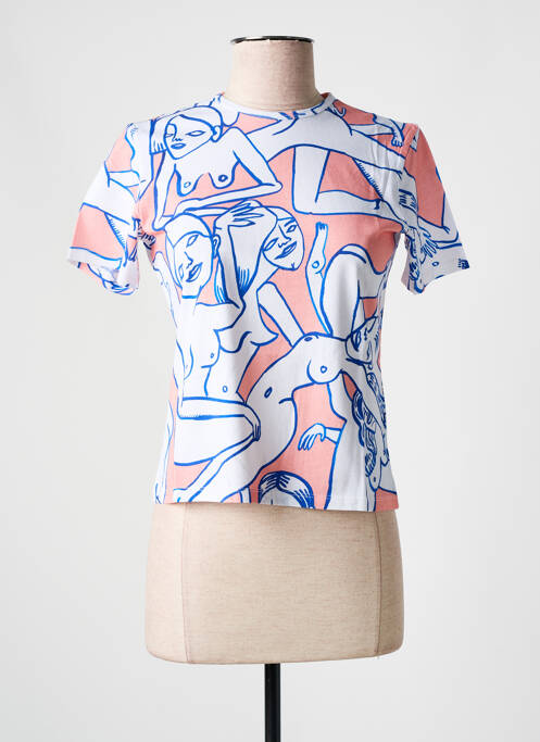 Tricou roz DESIGUAL femeie