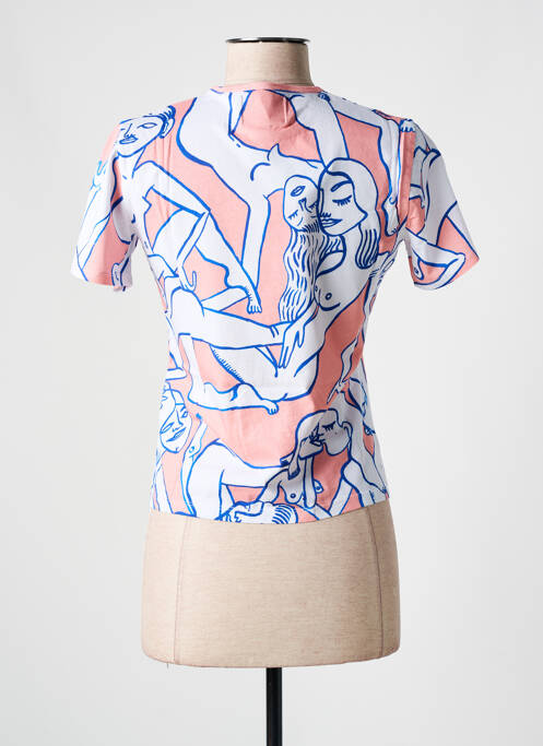 Tricou roz DESIGUAL femeie