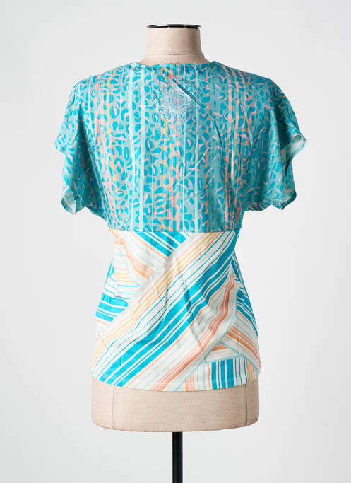 Top albastru DESIGUAL femeie