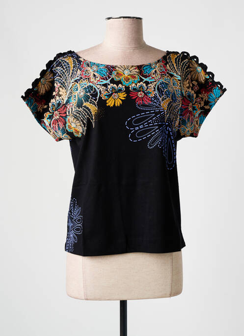 Tricou negru DESIGUAL femeie