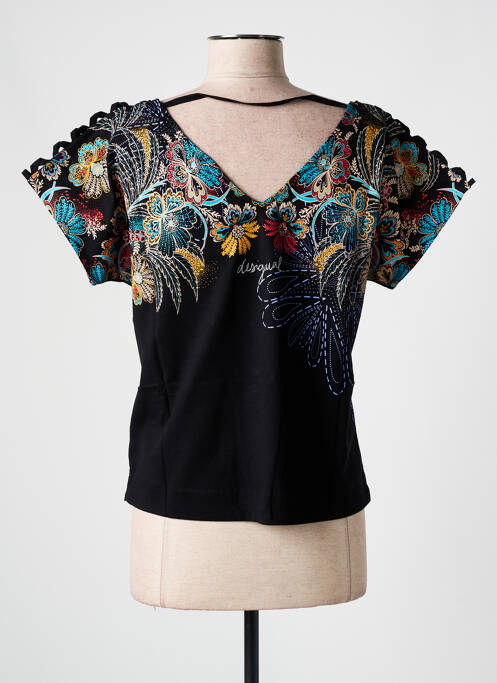 Tricou negru DESIGUAL femeie