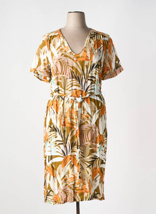 Rochie midi galben CONCEPT K femeie