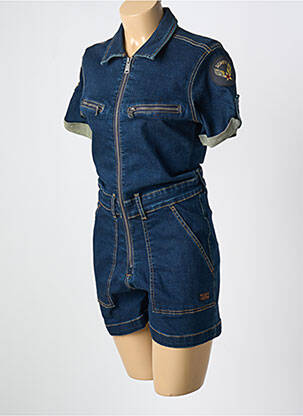 Salopetă scurtă albastru SCHOTT femeie