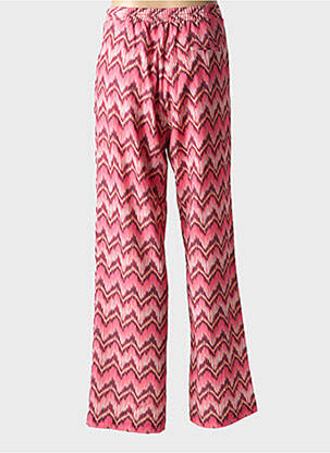Pantalon drept buzunare roz ESQUALO femeie