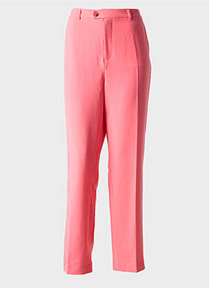 Pantalon slim talie elastică roz ESQUALO femeie