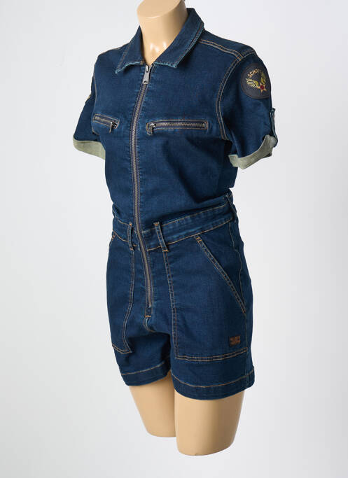 Salopetă scurtă albastru SCHOTT femeie