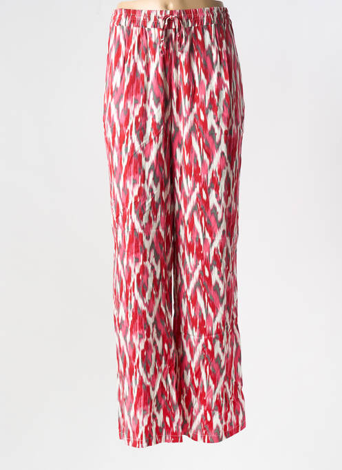 Pantalon drept talie elastică roșu RINO & PELLE femme