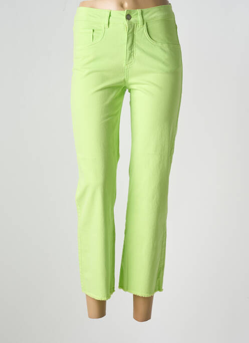 Pantalon 7/8 verde SIGNE NATURE femeie