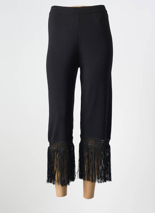 Pantalon trei sferturi negru LOLA CASADEMUNT femeie