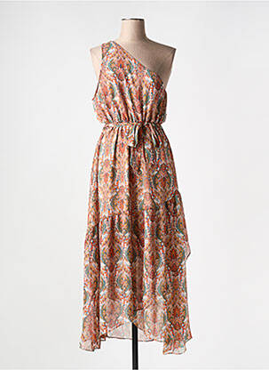 Rochie lungă portocaliu MOLLY BRACKEN femeie