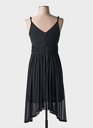 Rochie midi închidere cu fermoar la spate bretele subțiri negru ESPRIT femeie