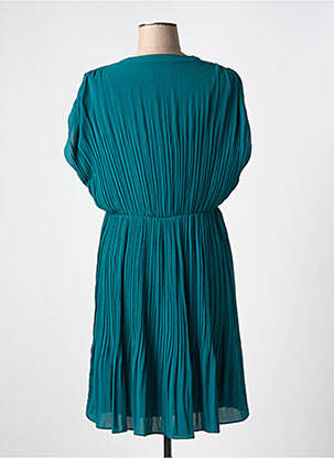 Rochie midi mâneci scurte mâneci scurte verde MOLLY BRACKEN femeie