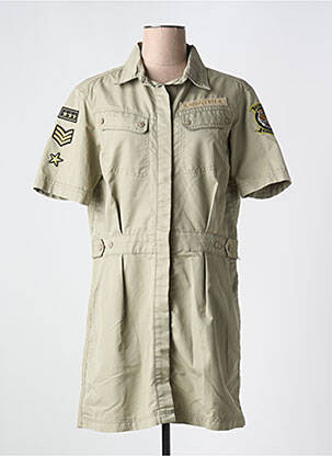 Rochie scurtă verde SCHOTT femeie