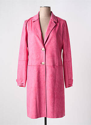 Jachete casual guler tip costum roz RINO & PELLE femeie