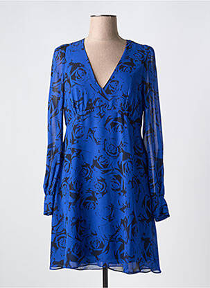 Rochie scurtă mâneci lungi mâneci lungi albastru ESPRIT femeie