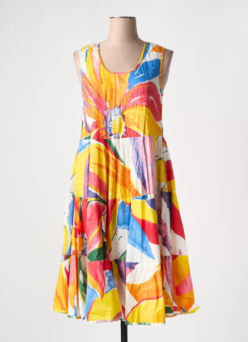 Rochie midi portocaliu DRESS ADDICT femeie