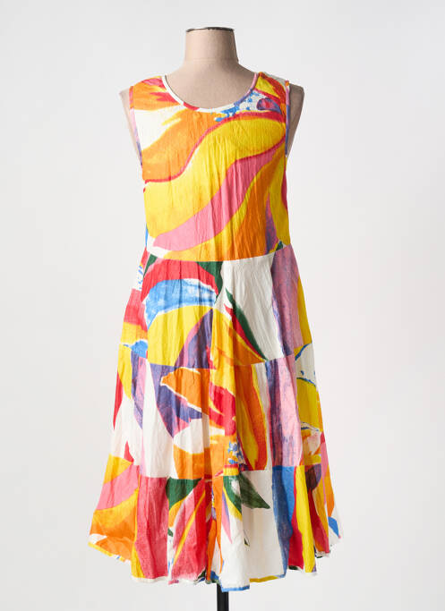 Rochie midi portocaliu DRESS ADDICT femeie