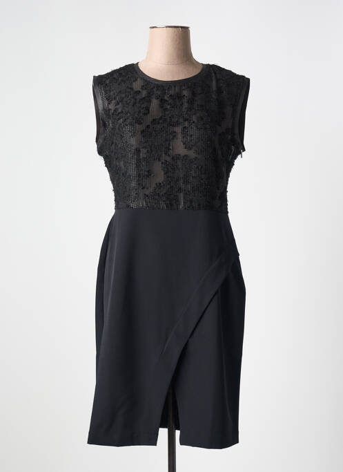 Rochie midi negru EVA KAYAN femeie