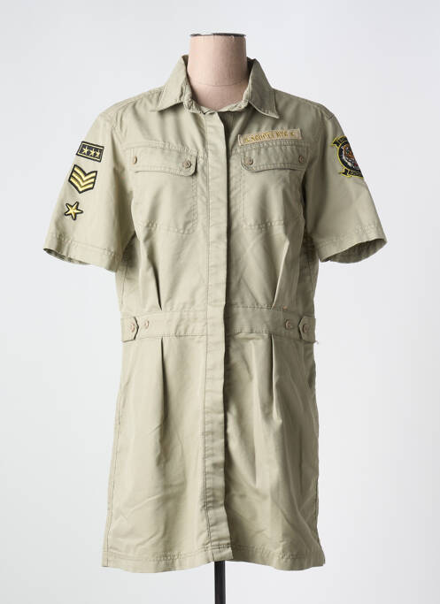 Rochie scurtă verde SCHOTT femeie