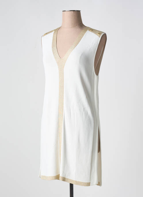 Tunică fără mâneci alb LOLA CASADEMUNT femeie