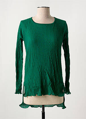 Tunică mâneci lungi verde LISANZA femeie