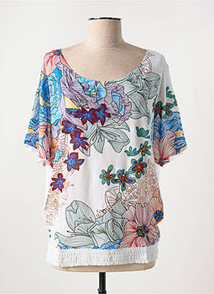 Top alb DESIGUAL femeie