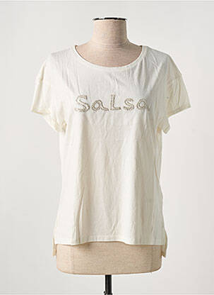 Tricou bej SALSA femeie