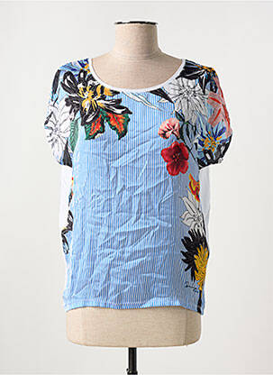 Top albastru SALSA femeie