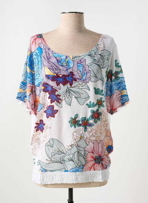 Top alb DESIGUAL femeie