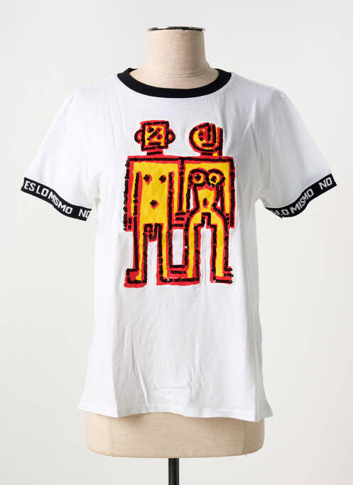 Tricou alb DESIGUAL femeie
