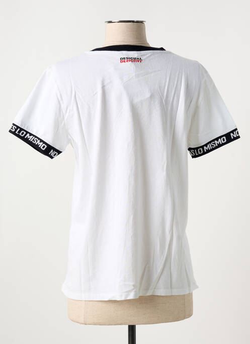 Tricou alb DESIGUAL femeie