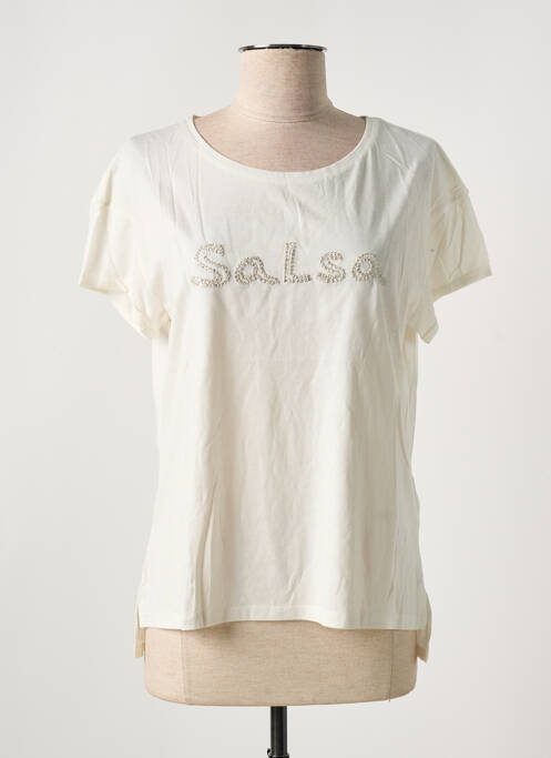 Tricou bej SALSA femeie