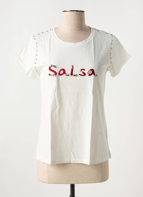 Tricou bej SALSA femeie