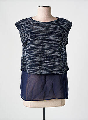 Top albastru SALSA femeie