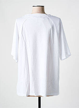 Tricou croială dreaptă mâneci scurte alb SALSA femeie