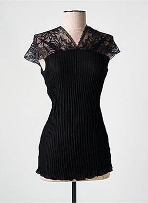 Top/Caraco negru LISANZA femeie