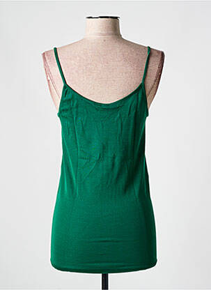 Top/caraco bretele elastice verde LISANZA femeie