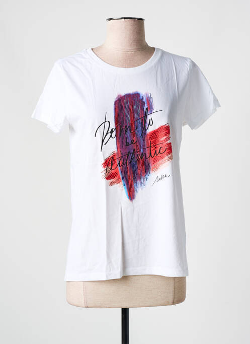 Tricou alb SALSA femeie