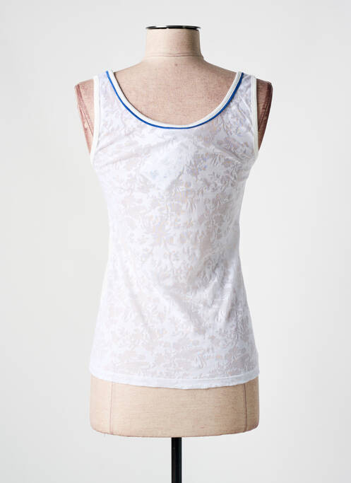 Maiou elasticitate fără mâneci albastru DESIGUAL femme