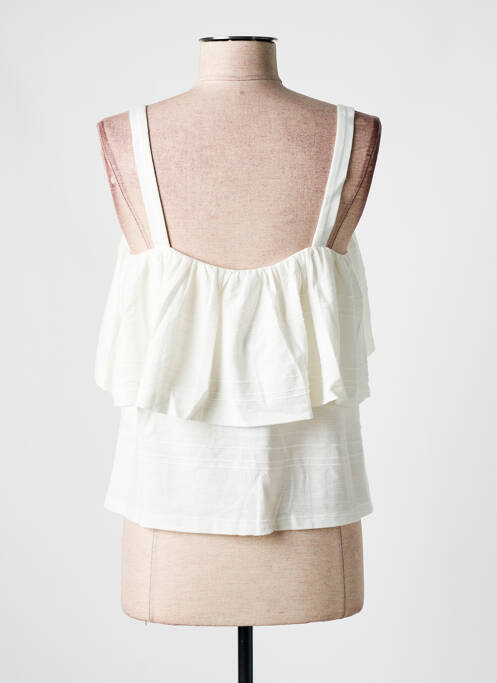 Top alb SALSA femeie