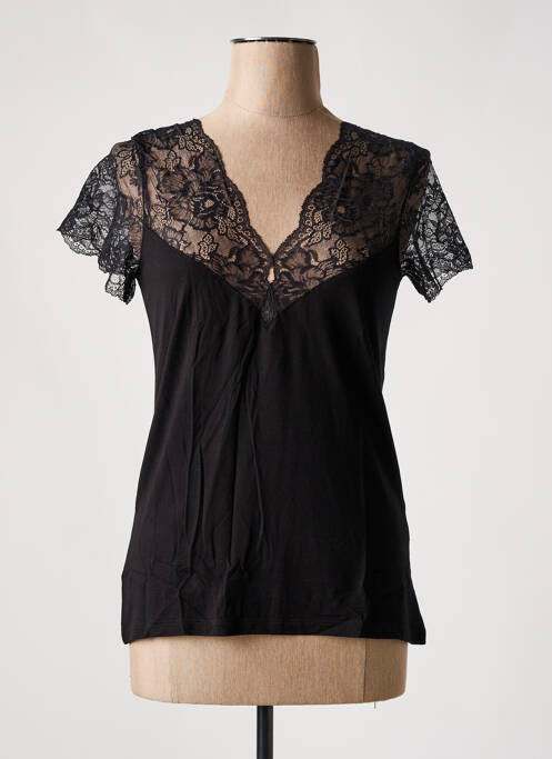 Top/Caraco negru LISANZA femeie