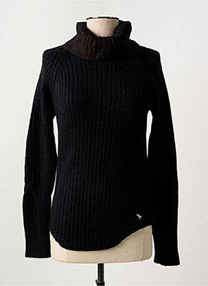 Pulover cu guler înalt negru SALSA femeie